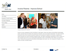Tablet Screenshot of involve-migrants-improve-school.eu